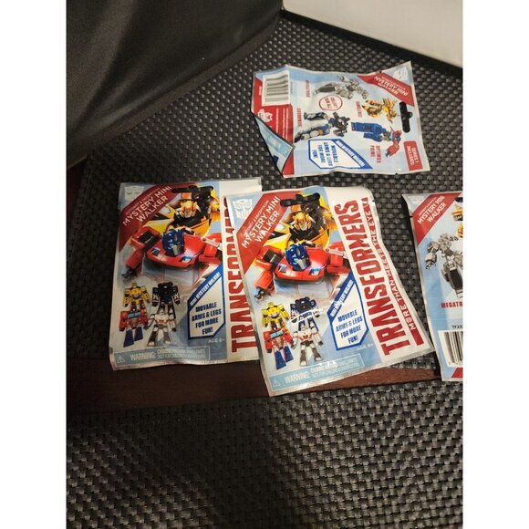 Lot of 4 Transformers Mystery Mini Walker Blind Bags • Hasbro New/ Sealed - Picture 5 of 5